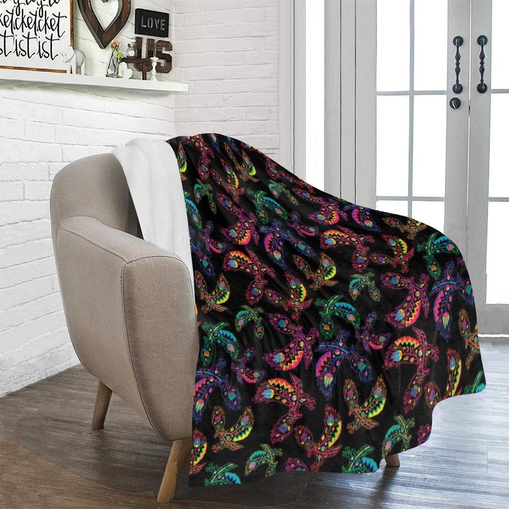Floral Eagle Ultra-Soft Micro Fleece Blanket 50"x60" Ultra-Soft Blanket 50''x60'' e-joyer 