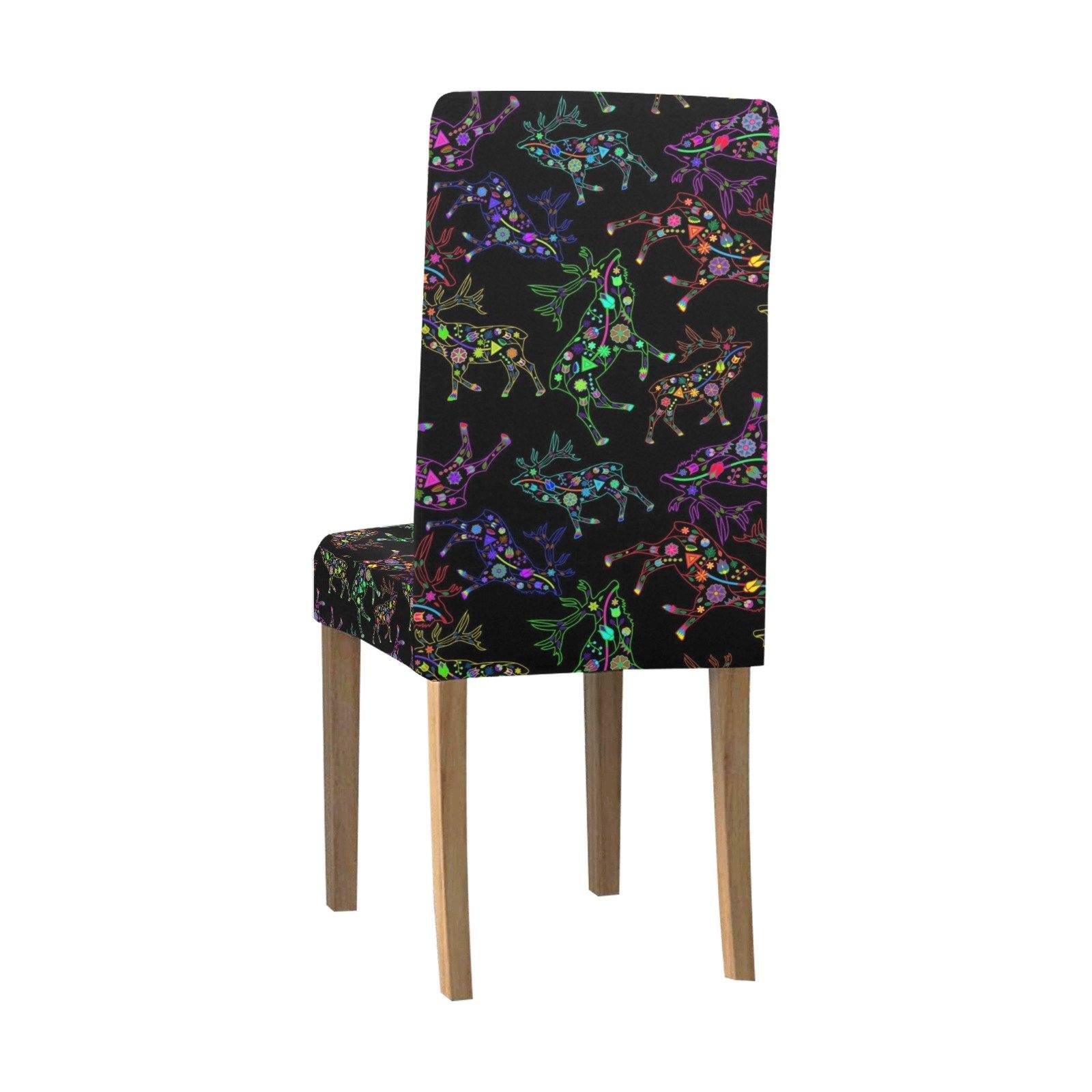 Floral Elk Chair Cover (Pack of 6) Chair Cover (Pack of 6) e-joyer 