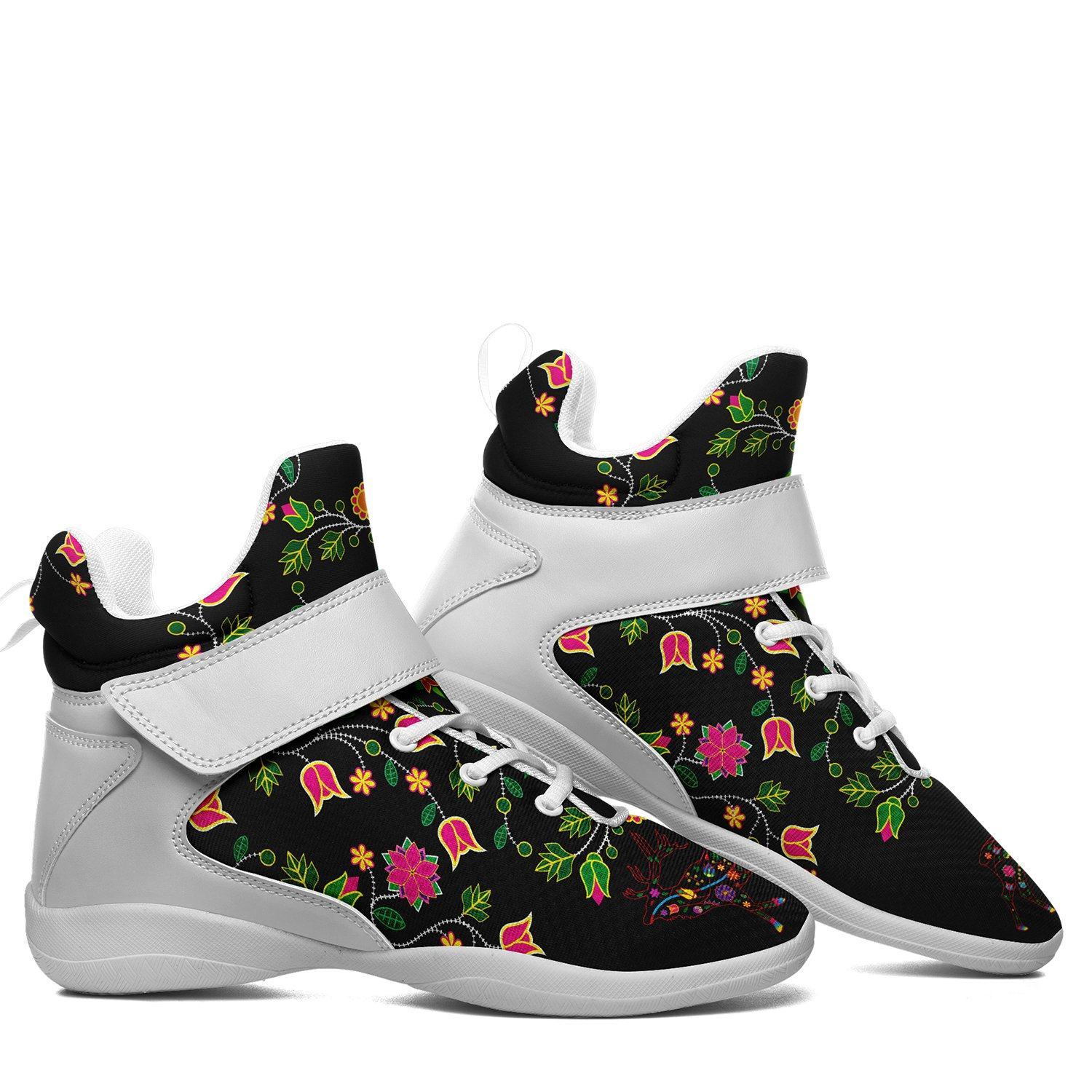 Floral Elk Ipottaa Basketball / Sport High Top Shoes - White Sole 49 Dzine 