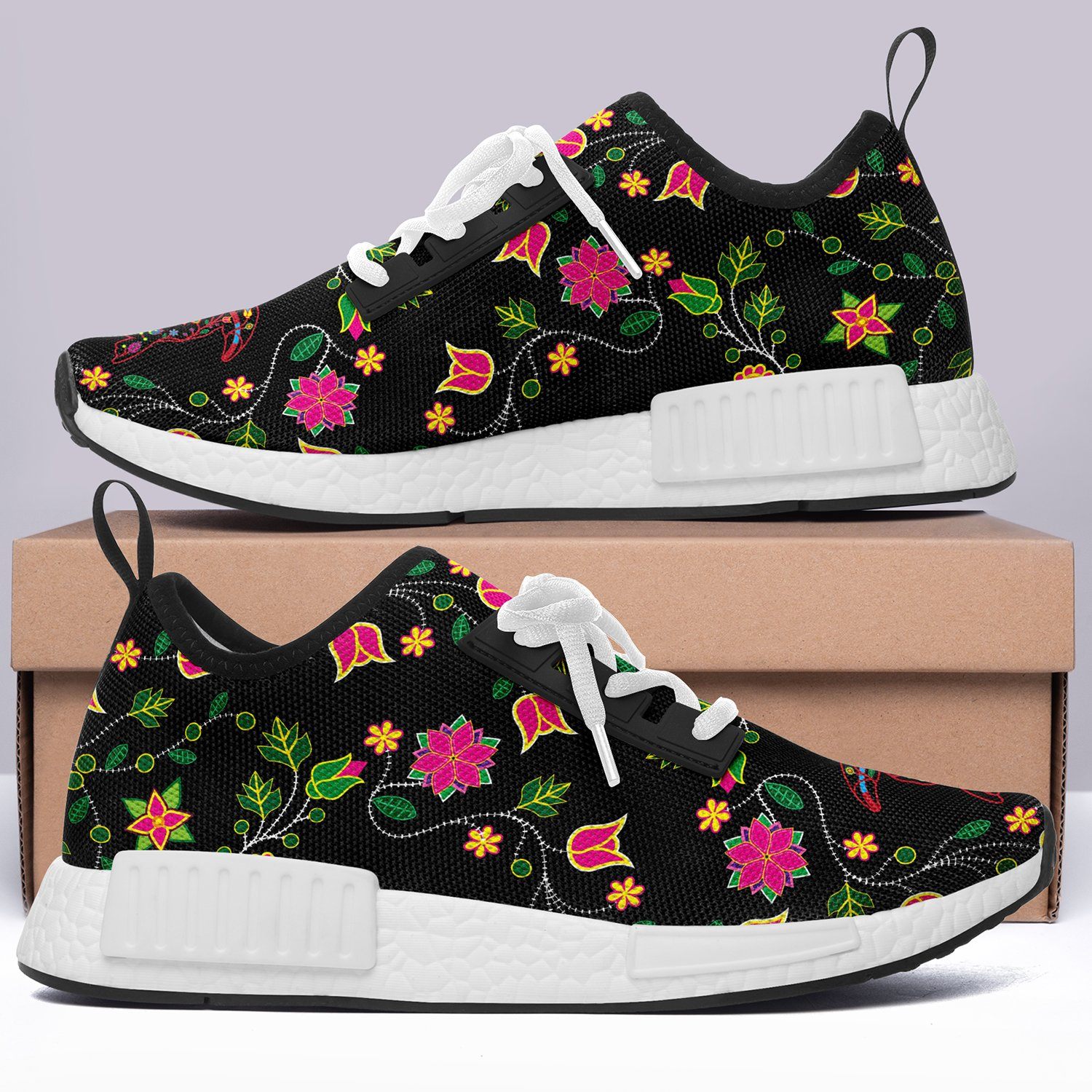 Floral Turtle Draco Running Shoes 49 Dzine 