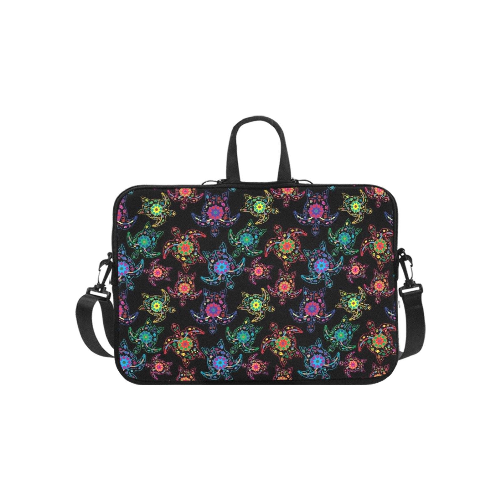 Floral Turtle Laptop Handbags 11" bag e-joyer 