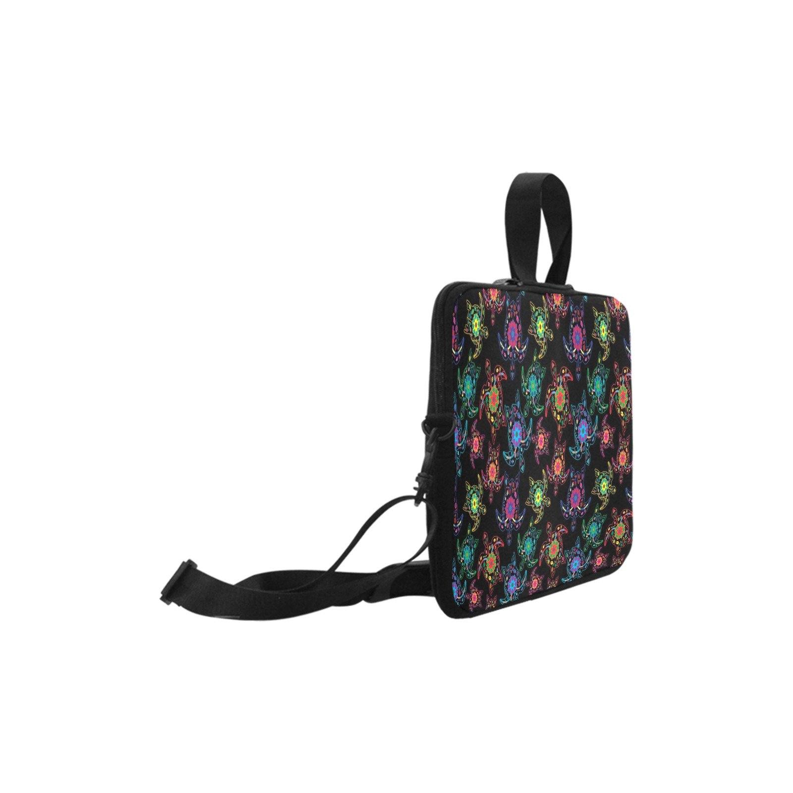 Floral Turtle Laptop Handbags 14" bag e-joyer 