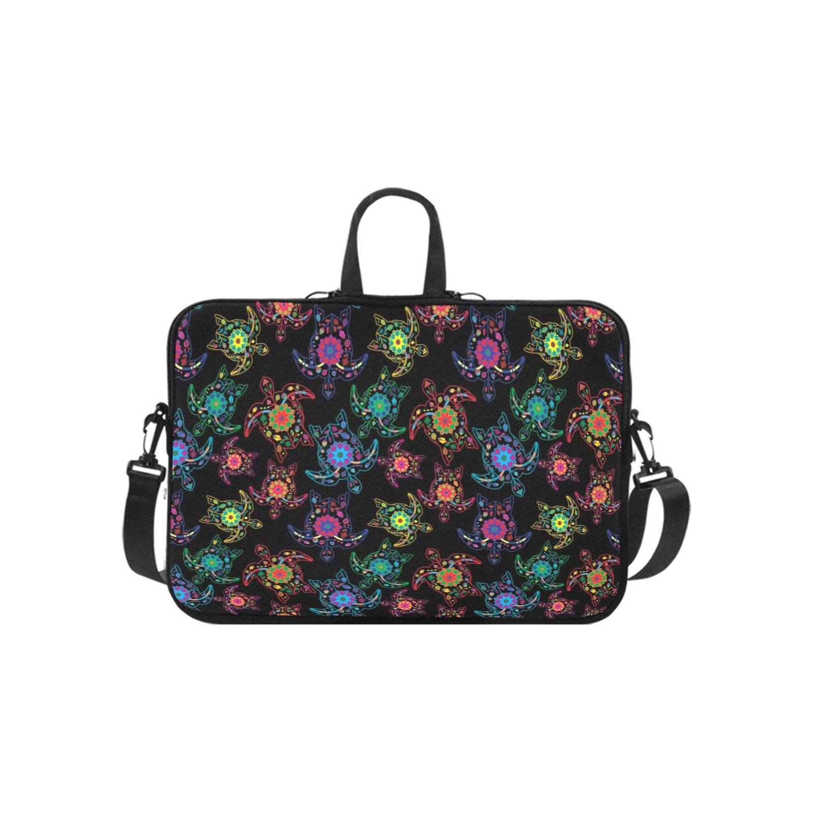 Floral Turtle Laptop Handbags 14" bag e-joyer 