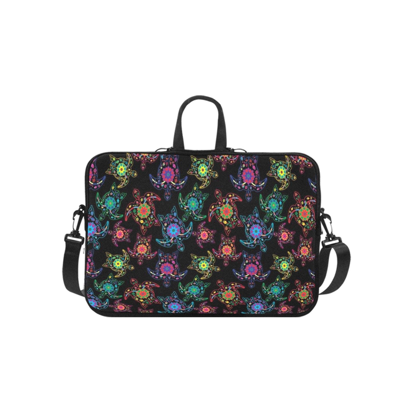 Floral Turtle Laptop Handbags 15" Laptop Handbags 15" e-joyer 