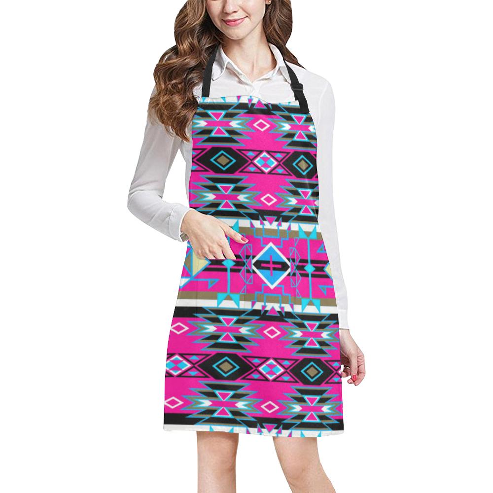 Force of Nature Sunset Storm All Over Print Apron All Over Print Apron e-joyer 