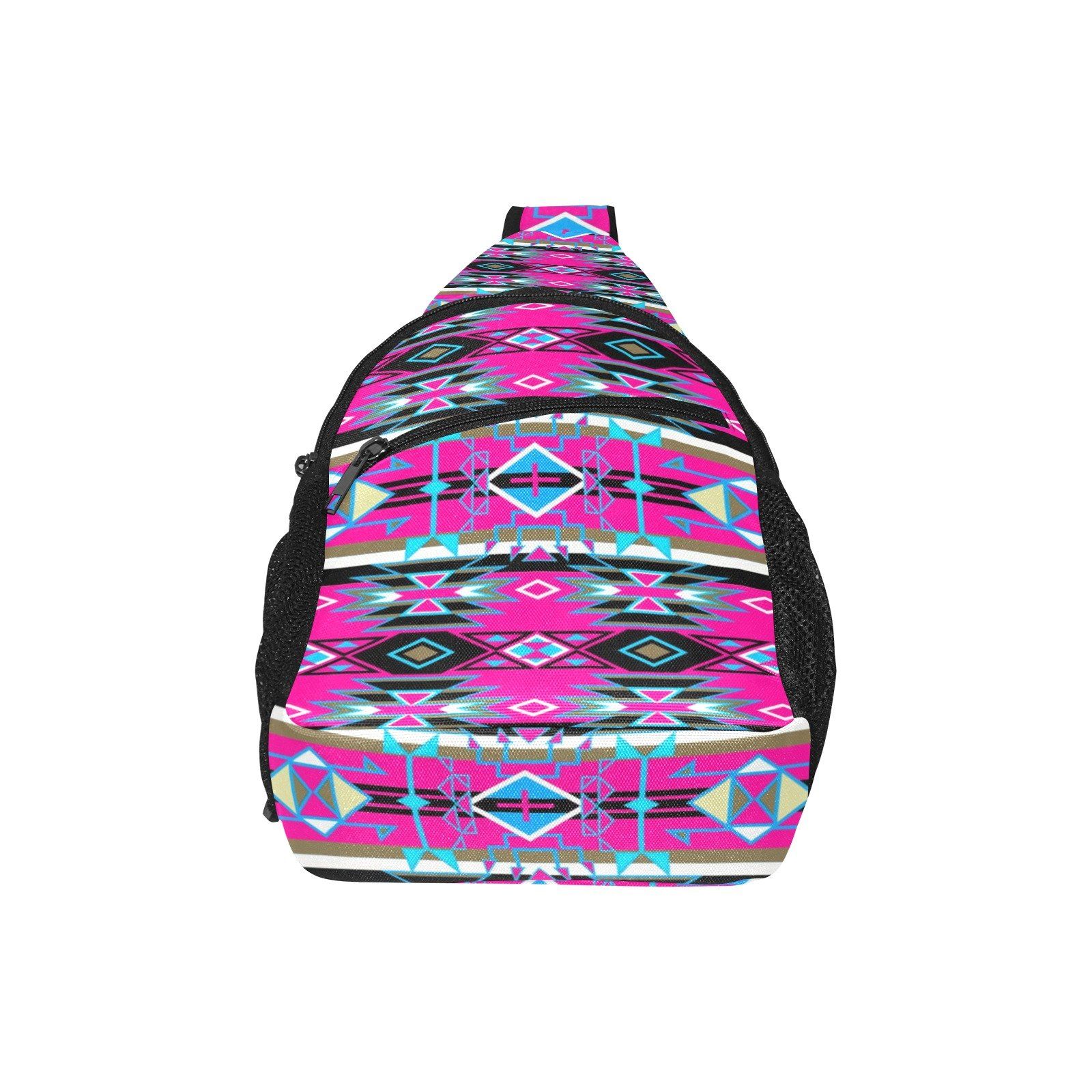 Force of Nature Sunset Storm All Over Print Chest Bag (Model 1719) All Over Print Chest Bag (1719) e-joyer 