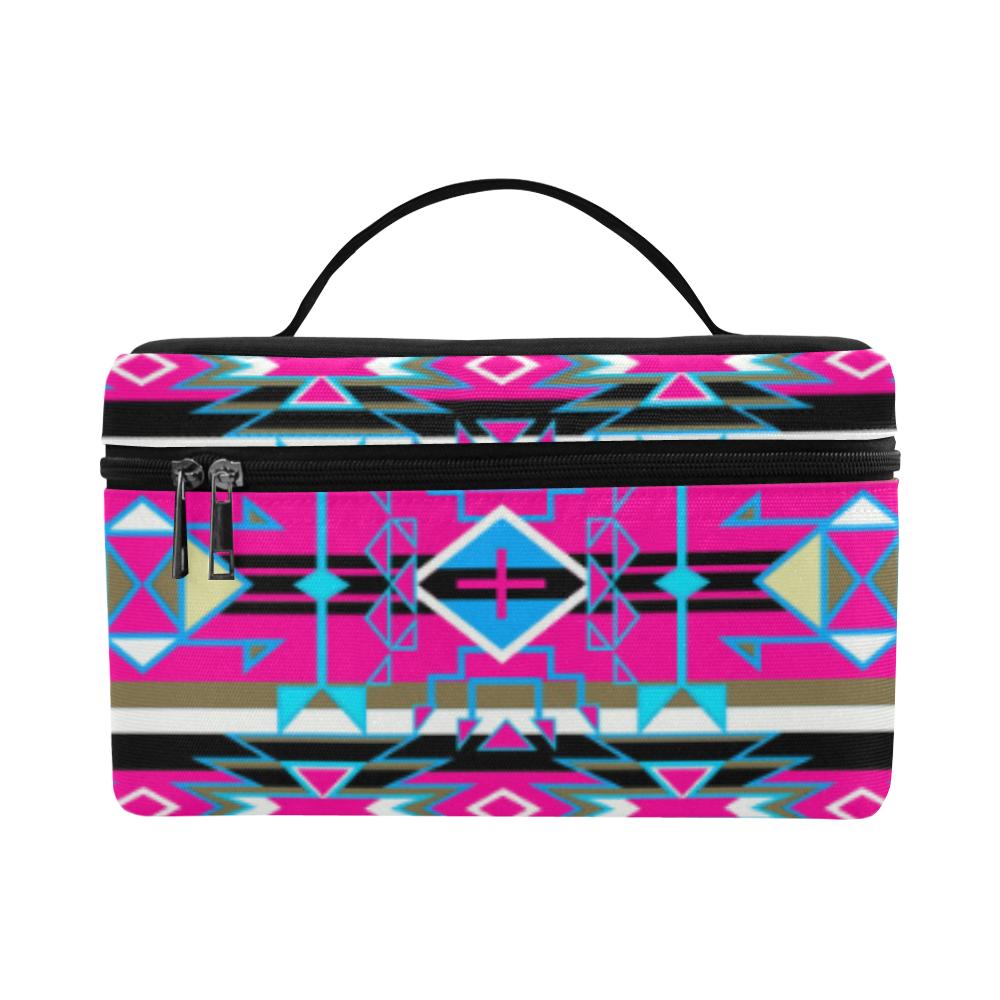 Force of Nature Sunset Storm Cosmetic Bag/Large (Model 1658) Cosmetic Bag e-joyer 