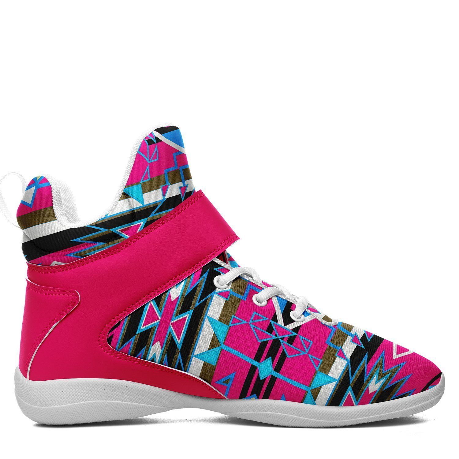 Force of Nature Sunset Storm Ipottaa Basketball / Sport High Top Shoes - White Sole 49 Dzine 