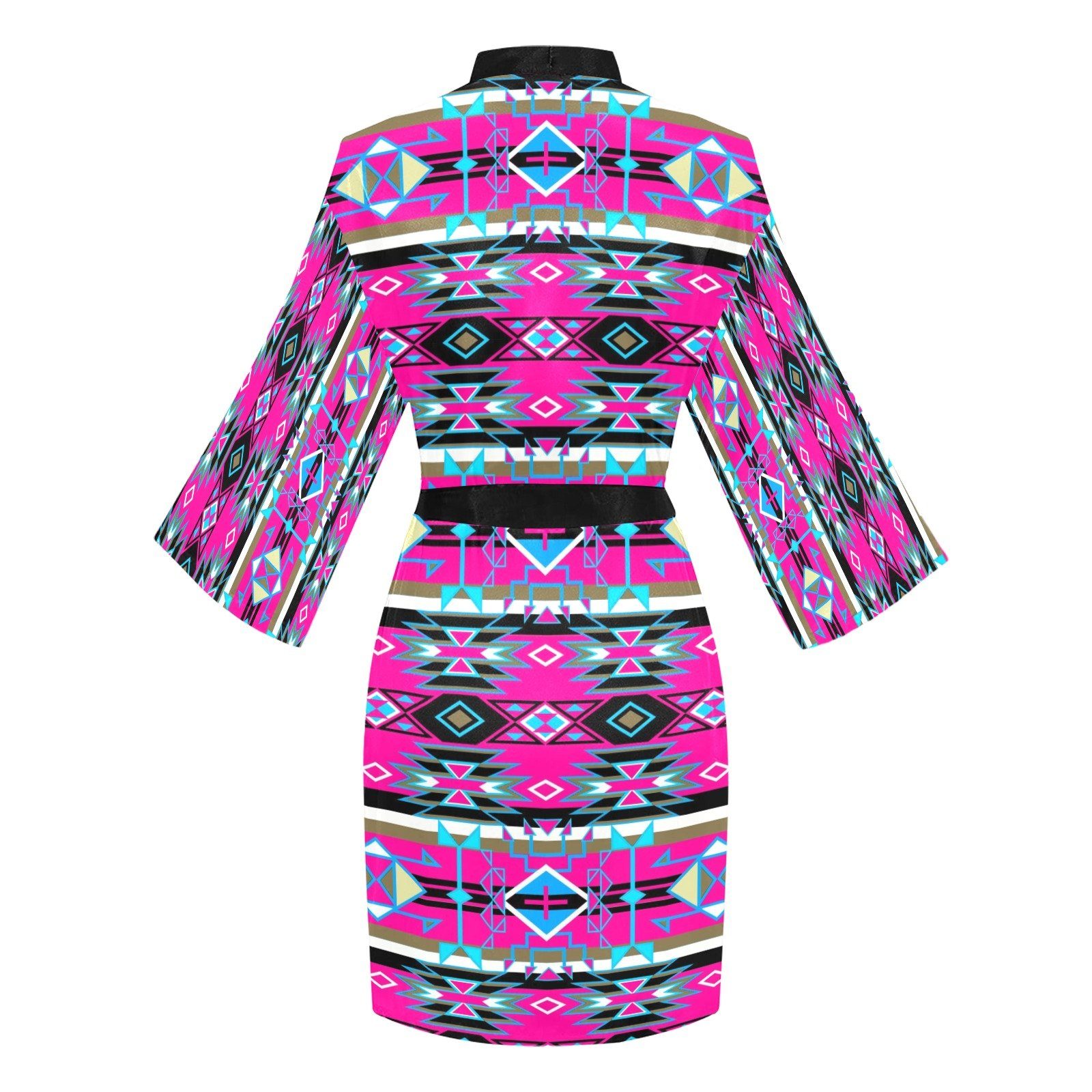 Force of Nature Sunset Storm Long Sleeve Kimono Robe Long Sleeve Kimono Robe e-joyer 