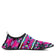 Fire Colors and Turquoise Purple Sockamoccs Kid's Sockamoccs Slip On Shoes main image 1