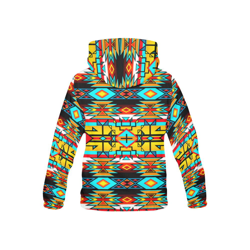 Force of Nature Twister All Over Print Hoodie for Kid (USA Size) (Model H13) All Over Print Hoodie for Kid (H13) e-joyer 