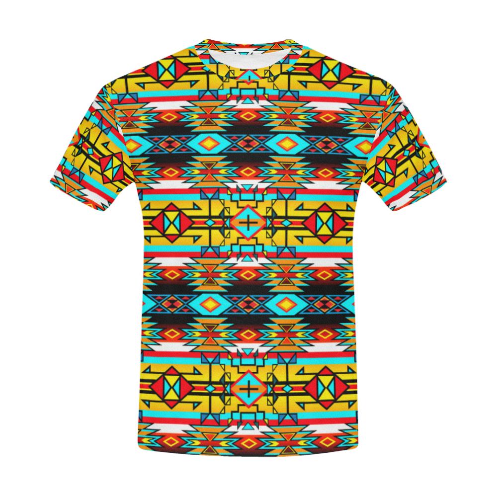 Force of Nature Twister All Over Print T-Shirt for Men (USA Size) (Model T40) All Over Print T-Shirt for Men (T40) e-joyer 