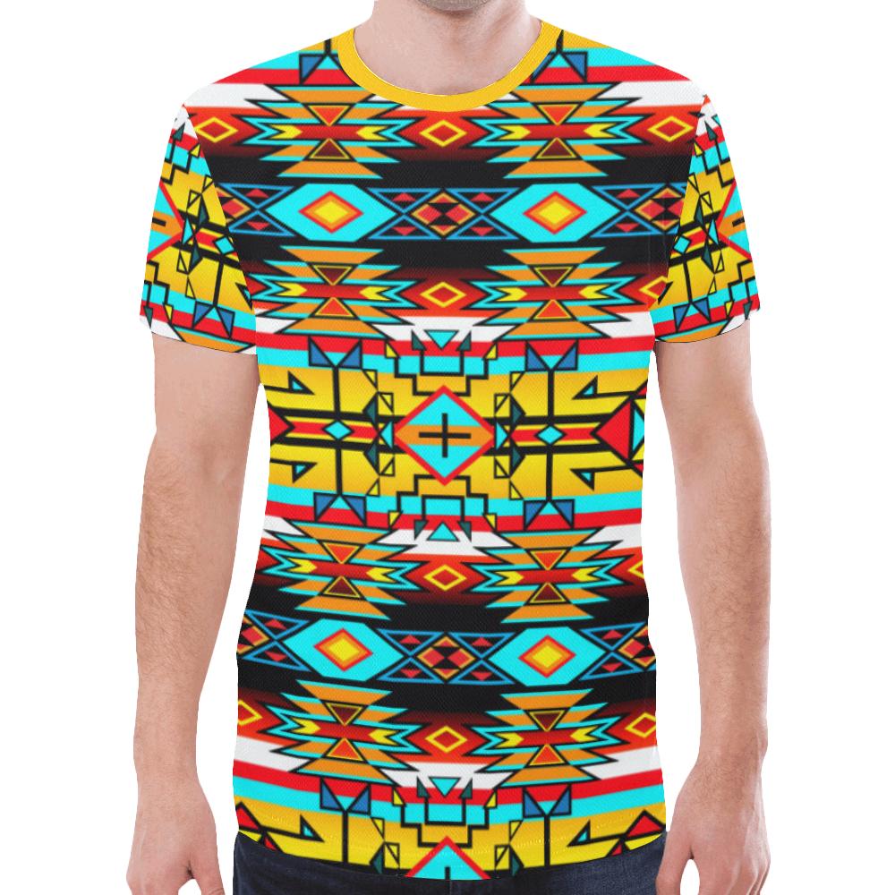 Force of Nature Twister New All Over Print T-shirt for Men (Model T45) New All Over Print T-shirt for Men (T45) e-joyer 