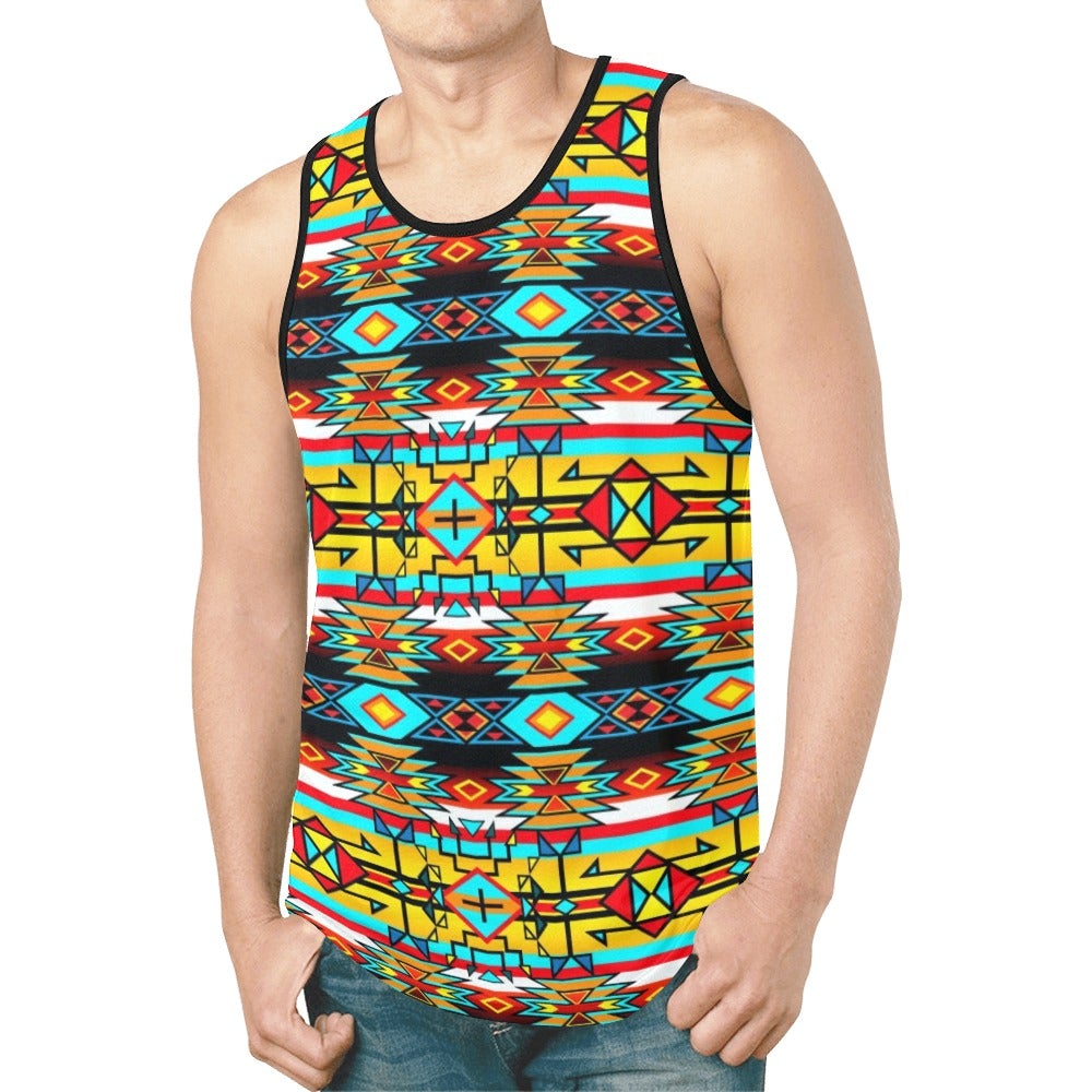 Force of Nature Twister New All Over Print Tank Top for Men (Model T46) New All Over Print Tank Top for Men (T46) e-joyer 