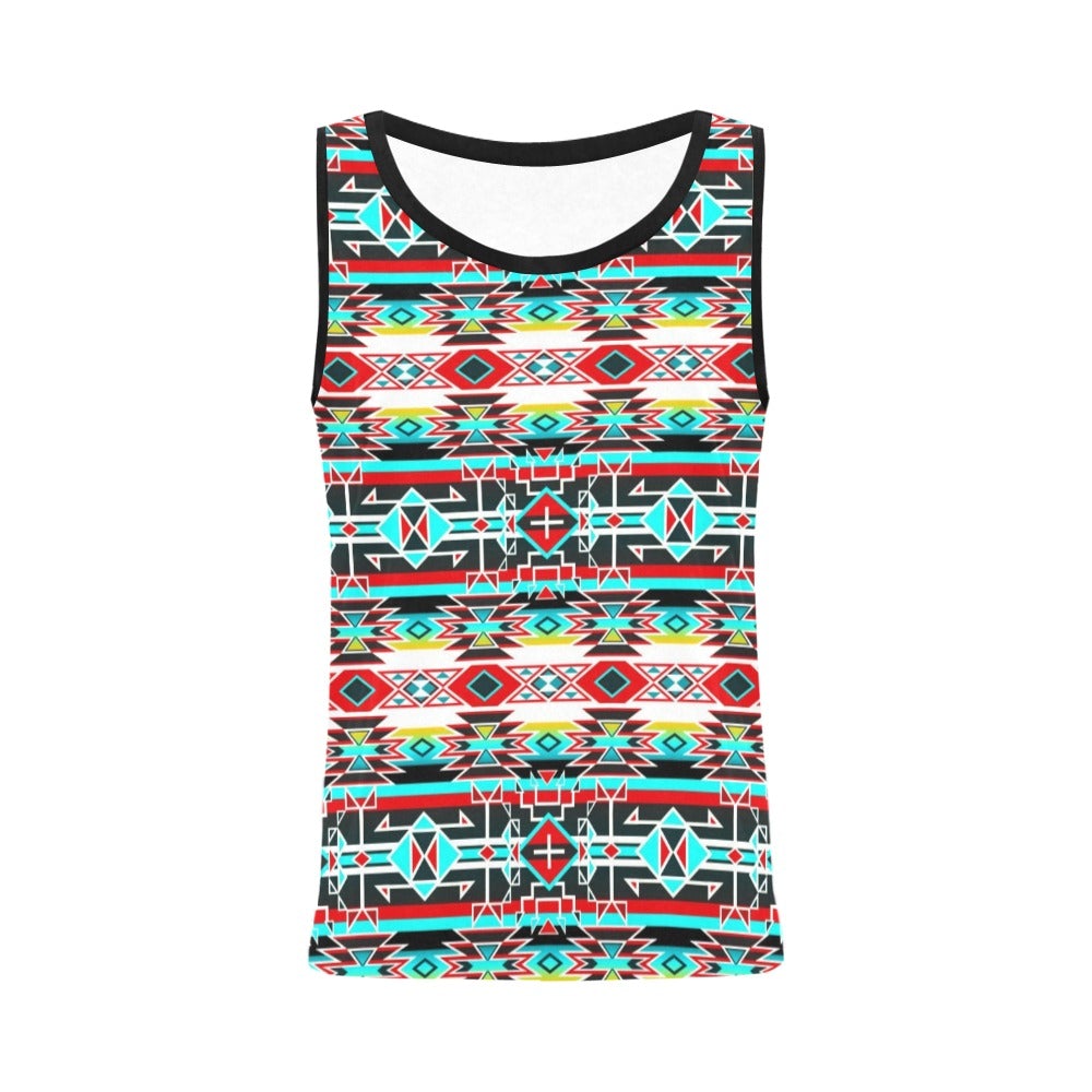 Force of Nature Windstorm All Over Print Tank Top for Women (Model T43) All Over Print Tank Top for Women (T43) e-joyer 