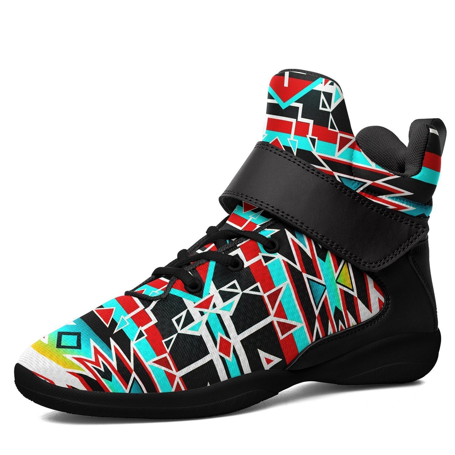 Force of Nature Windstorm Ipottaa Basketball / Sport High Top Shoes - Black Sole 49 Dzine US Men 7 / EUR 40 Black Sole with Black Strap 