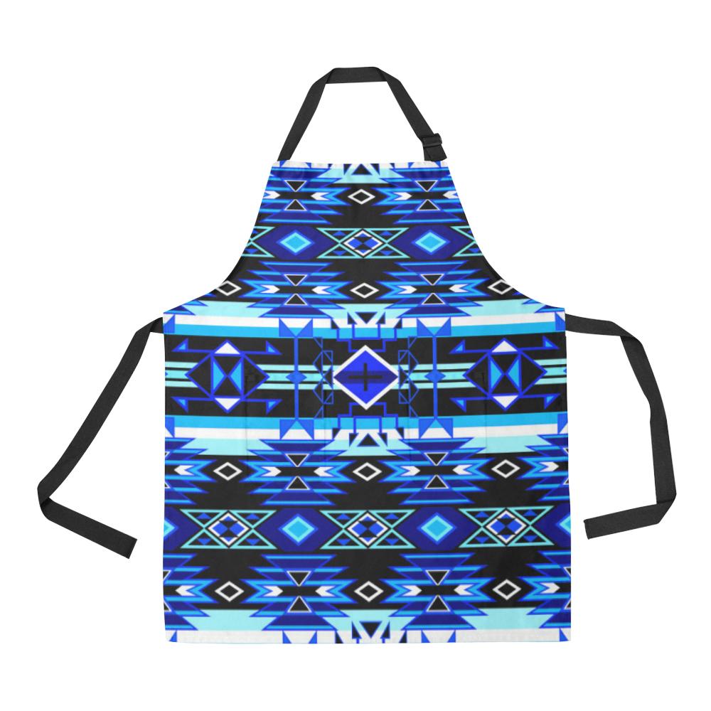 Force of Nature Winter Night All Over Print Apron All Over Print Apron e-joyer 