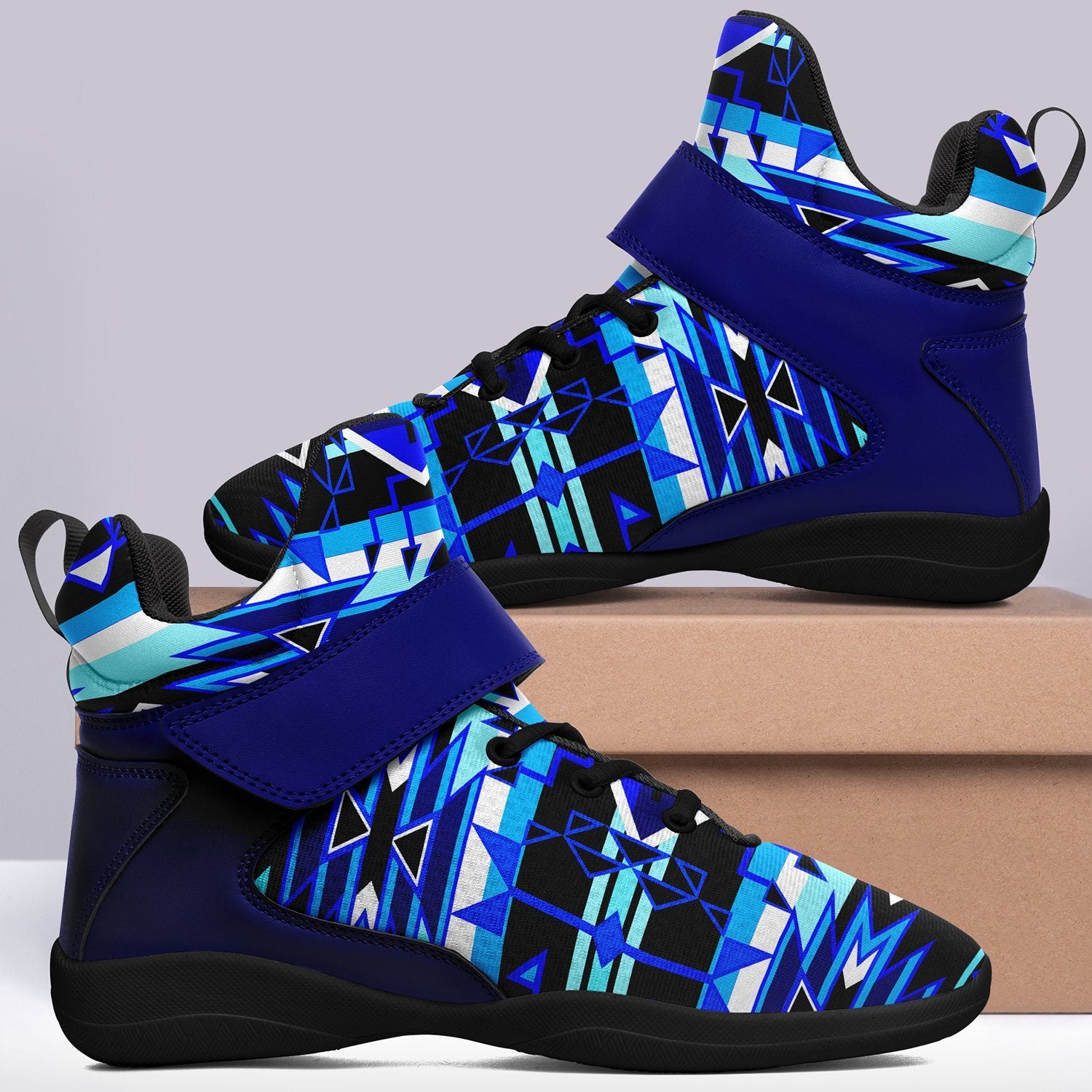 Force of Nature Winter Night Ipottaa Basketball / Sport High Top Shoes 49 Dzine 