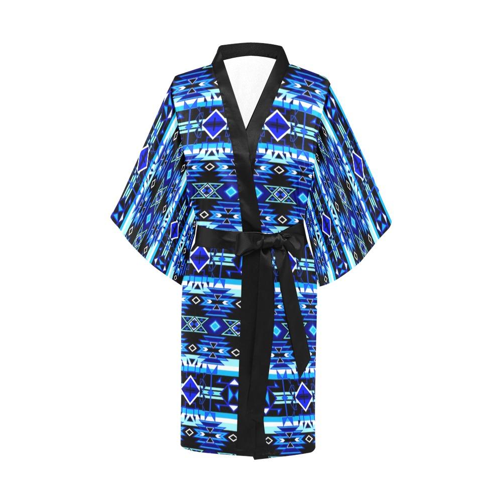 Force of Nature Winter Night Kimono Robe Artsadd 