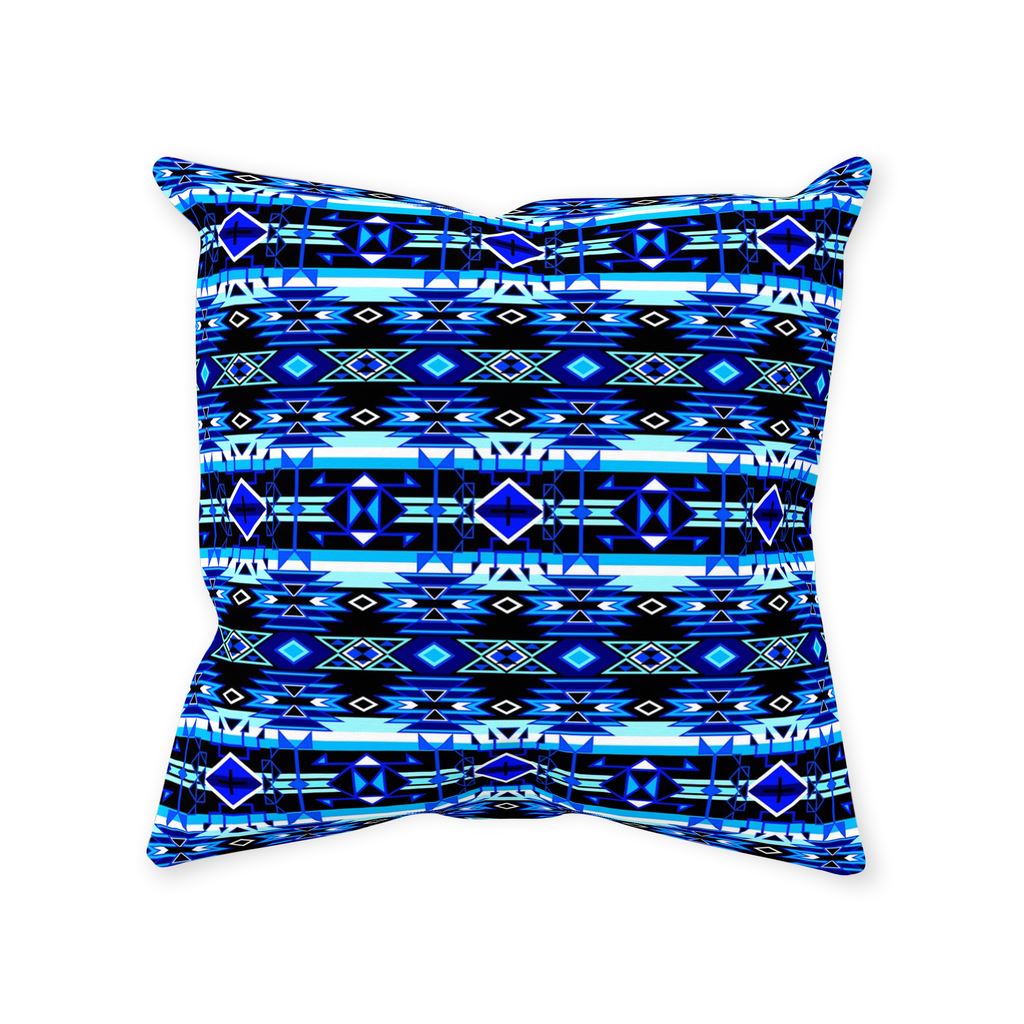 Force of Nature Winter Night Throw Pillows 49 Dzine Without Zipper Spun Polyester 14x14 inch