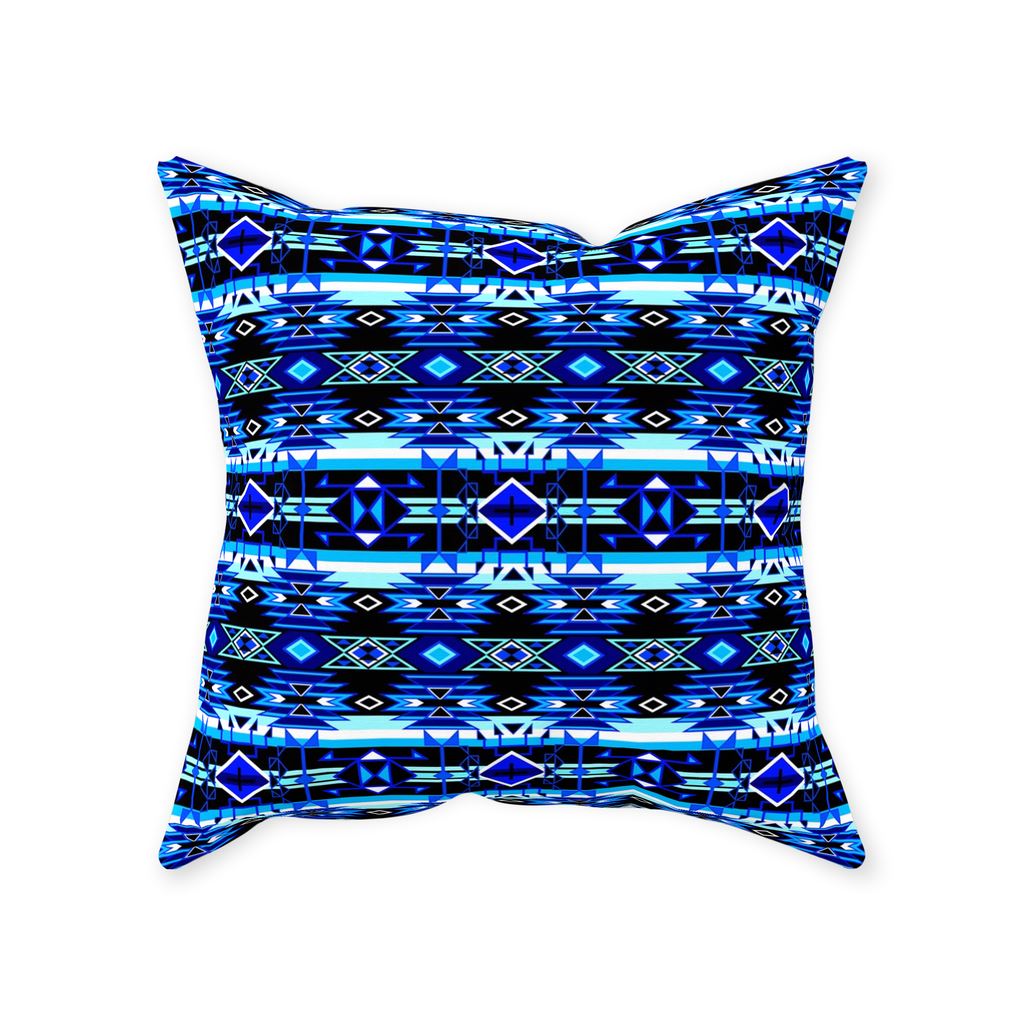 Force of Nature Winter Night Throw Pillows 49 Dzine Without Zipper Spun Polyester 16x16 inch