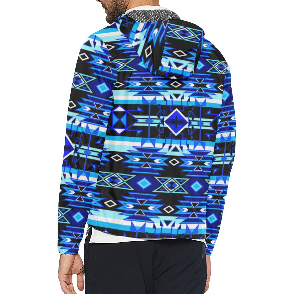 Force of Nature Winter Night Unisex All Over Print Windbreaker (Model H23) All Over Print Windbreaker for Men (H23) e-joyer 