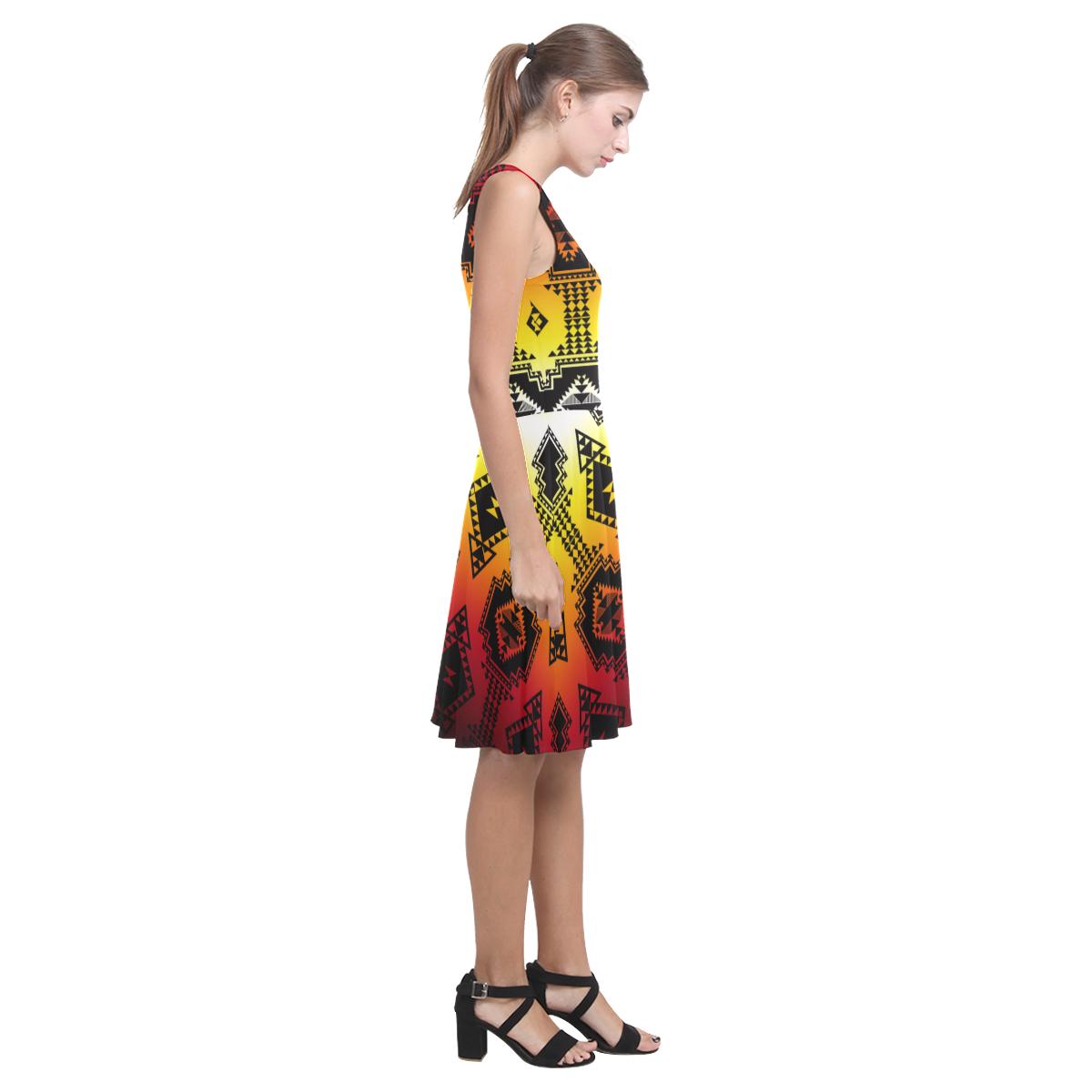 Gathering Fire Atalanta Casual Sundress(Model D04) Atalanta Sundress (D04) e-joyer 