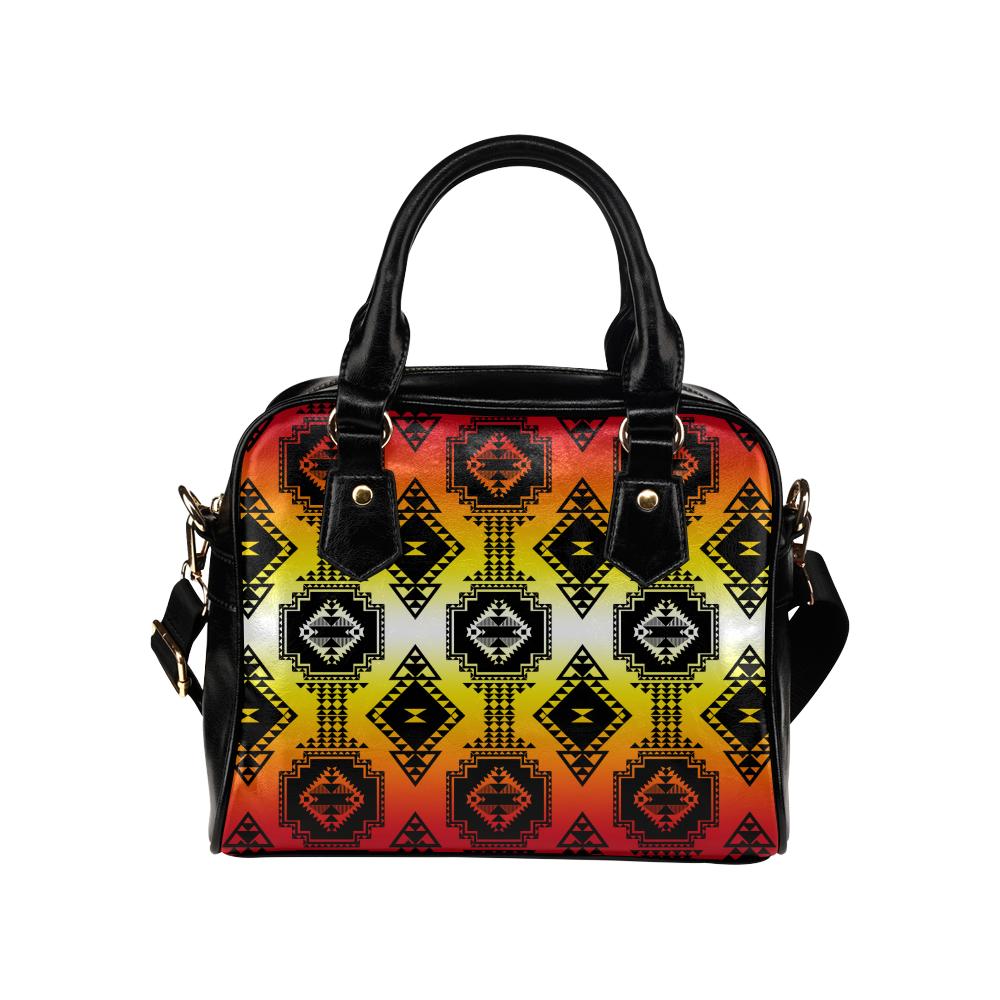 Gathering Fire Shoulder Handbag (Model 1634) Shoulder Handbags (1634) e-joyer 