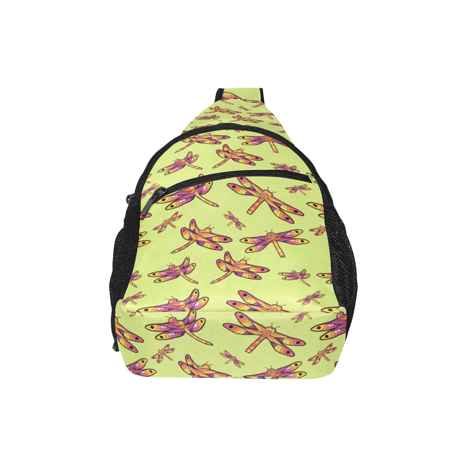 Gathering Lime All Over Print Chest Bag (Model 1719) All Over Print Chest Bag (1719) e-joyer 