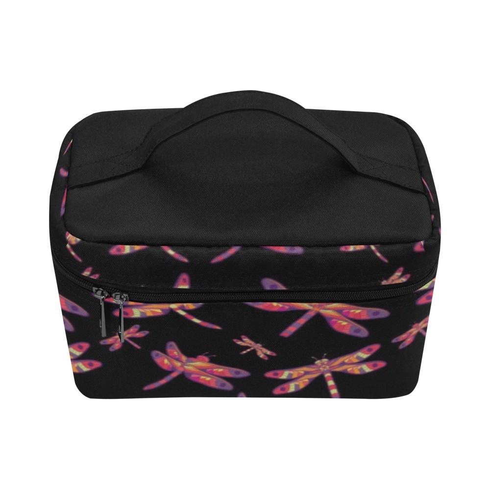 Gathering Noir Cosmetic Bag/Large (Model 1658) bag e-joyer 