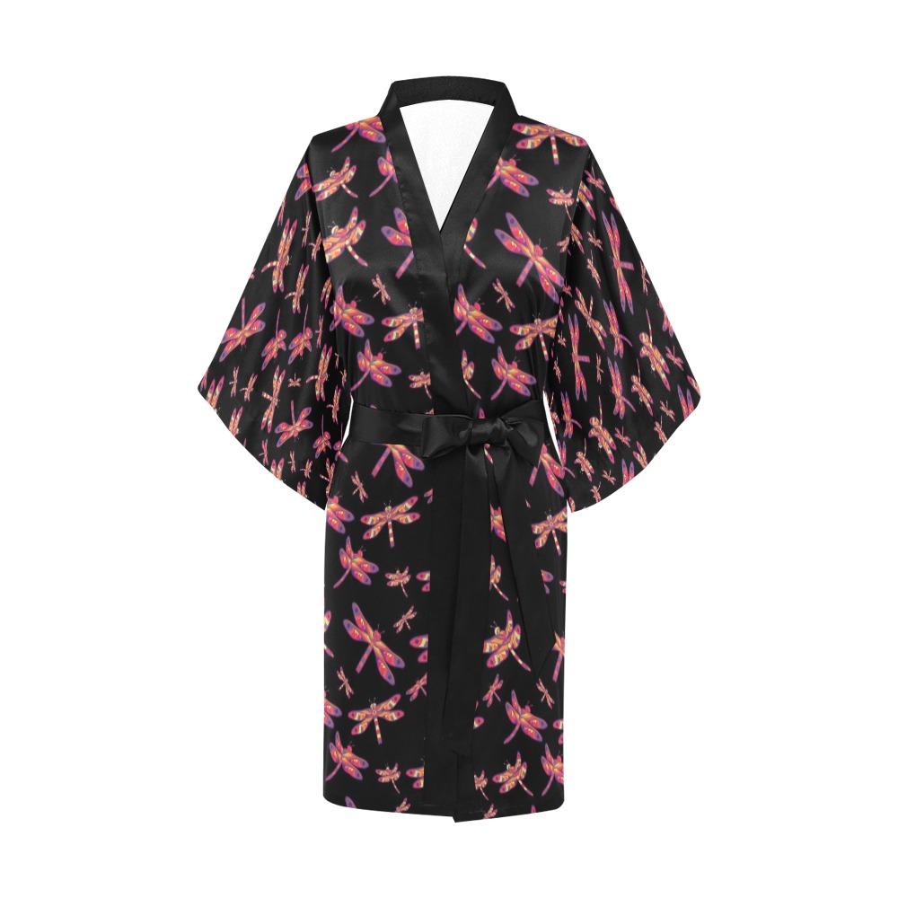 Gathering Noir Kimono Robe Artsadd 