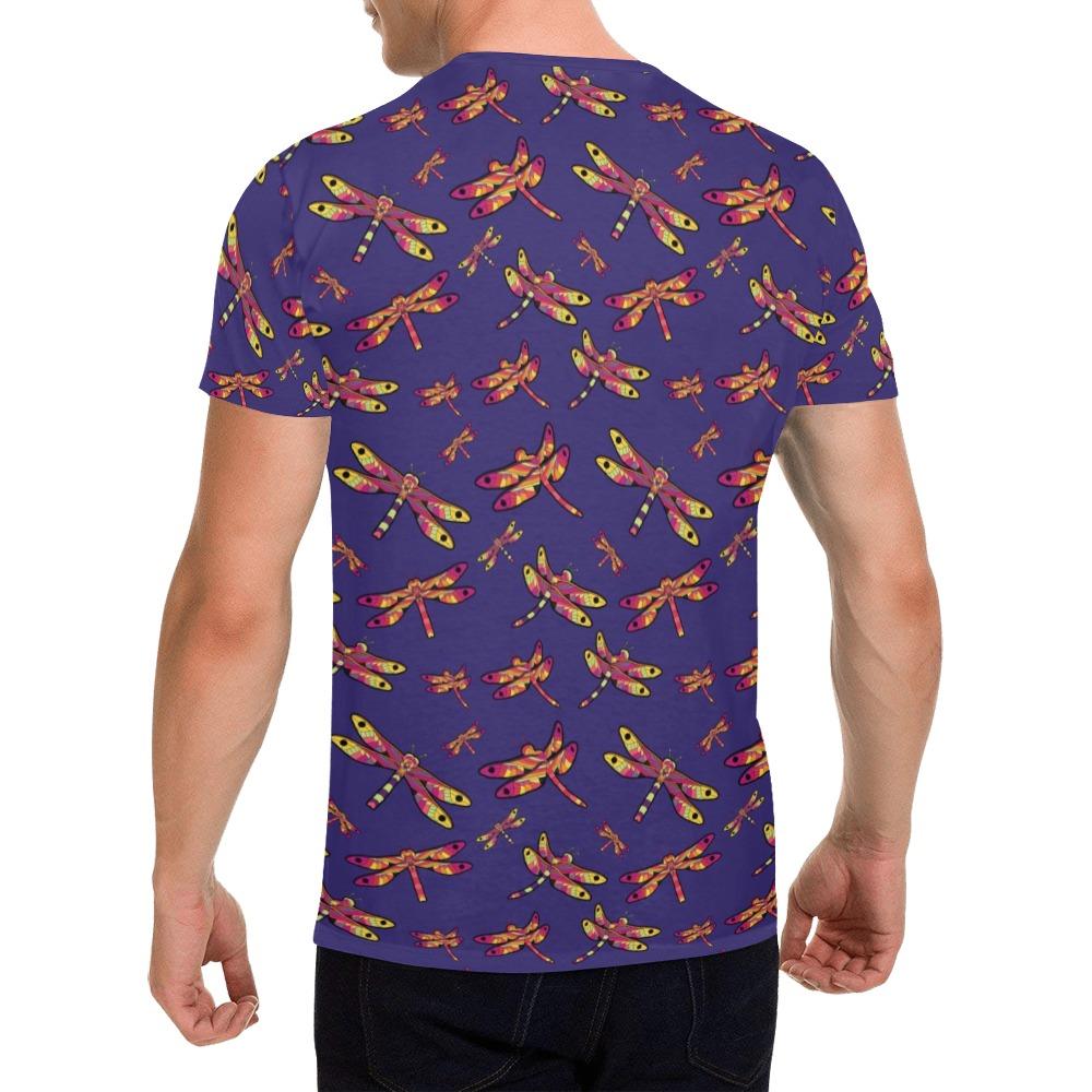 Gathering Purple All Over Print T-Shirt for Men (USA Size) (Model T40) All Over Print T-Shirt for Men (T40) e-joyer 