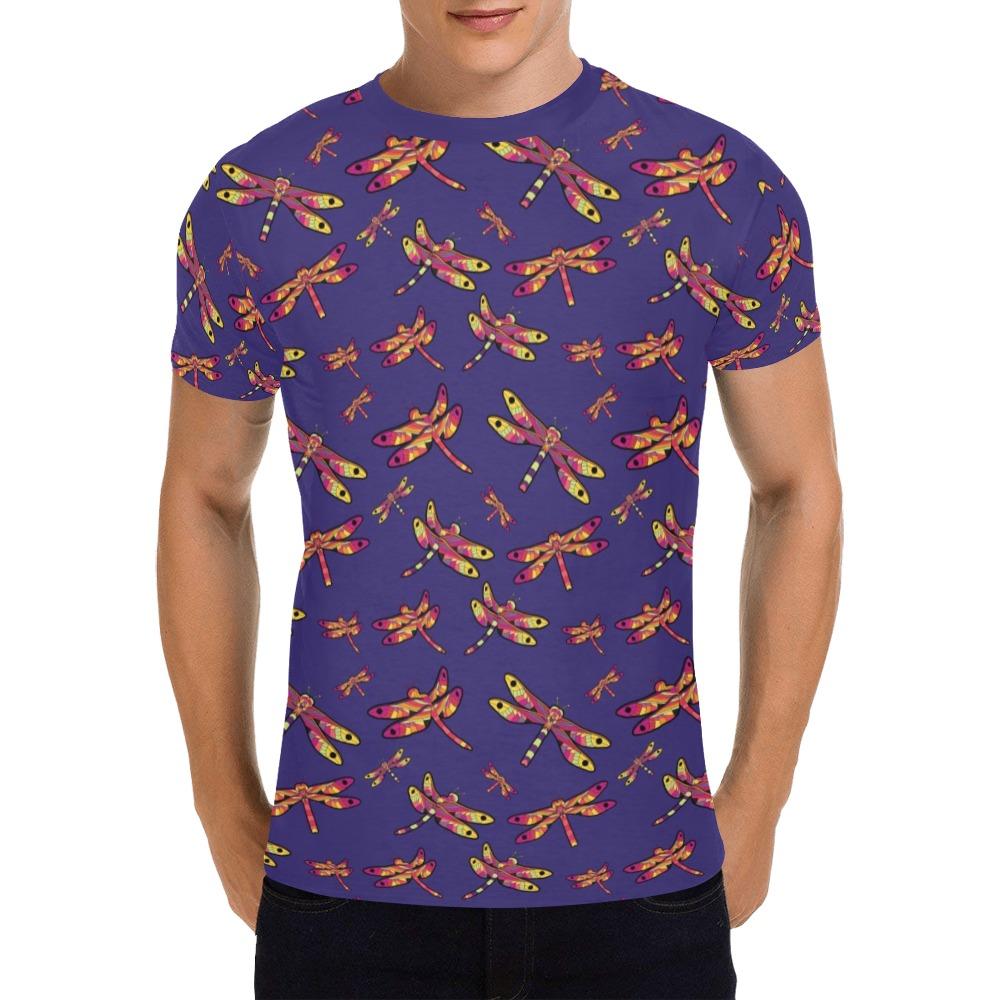 Gathering Purple All Over Print T-Shirt for Men (USA Size) (Model T40) All Over Print T-Shirt for Men (T40) e-joyer 