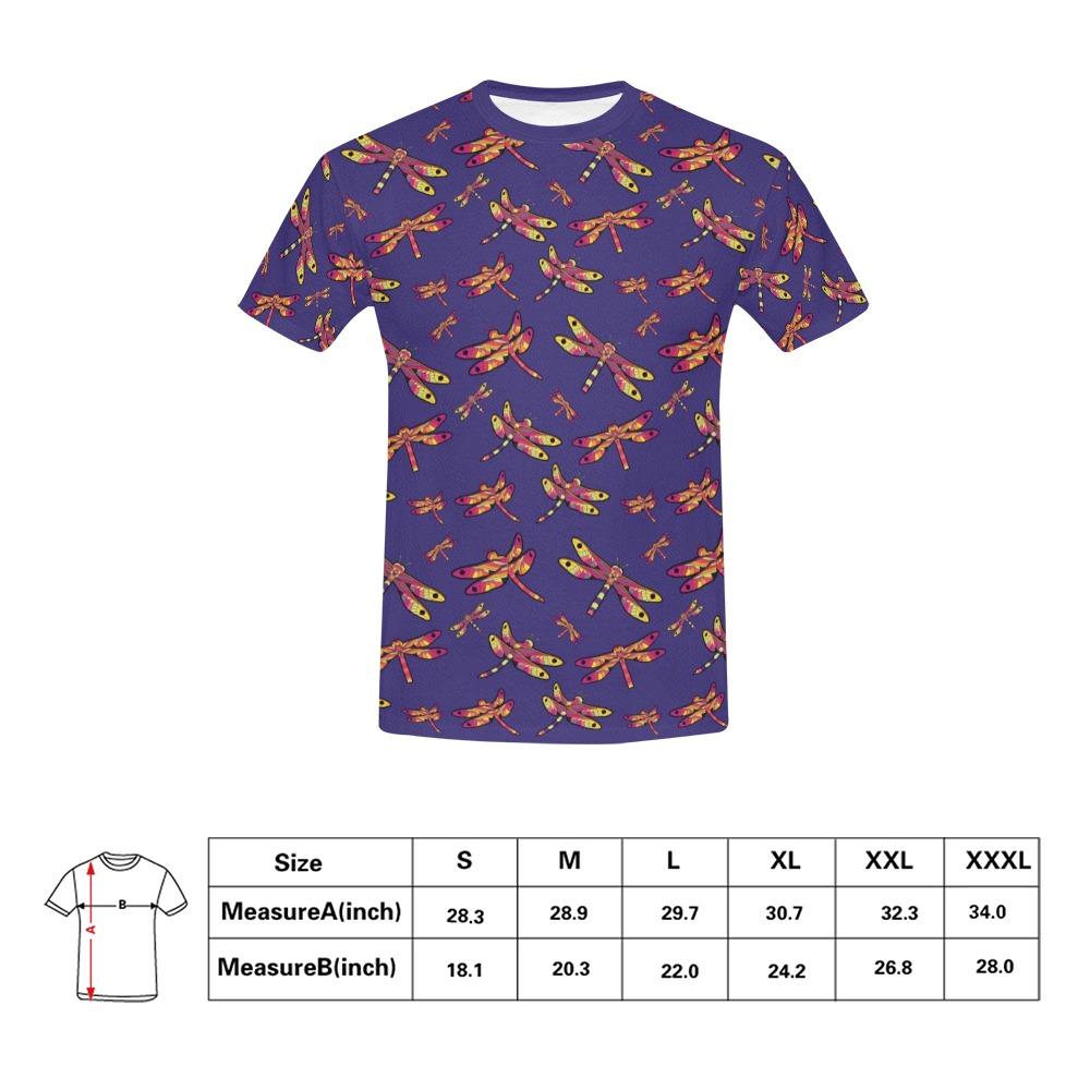 Gathering Purple All Over Print T-Shirt for Men (USA Size) (Model T40) All Over Print T-Shirt for Men (T40) e-joyer 