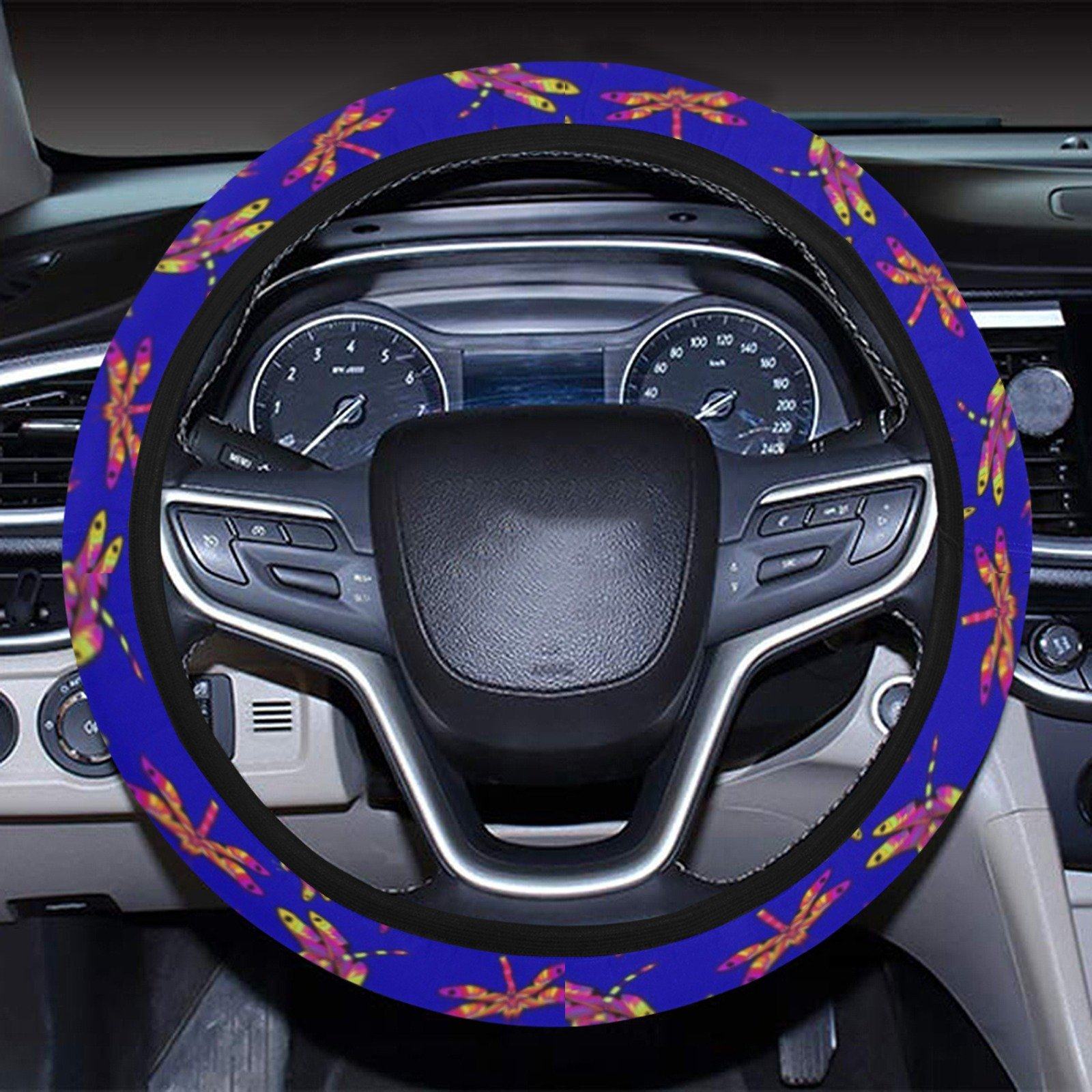 Gathering Purple Steering Wheel Cover with Elastic Edge Steering Wheel Cover with Elastic Edge e-joyer 