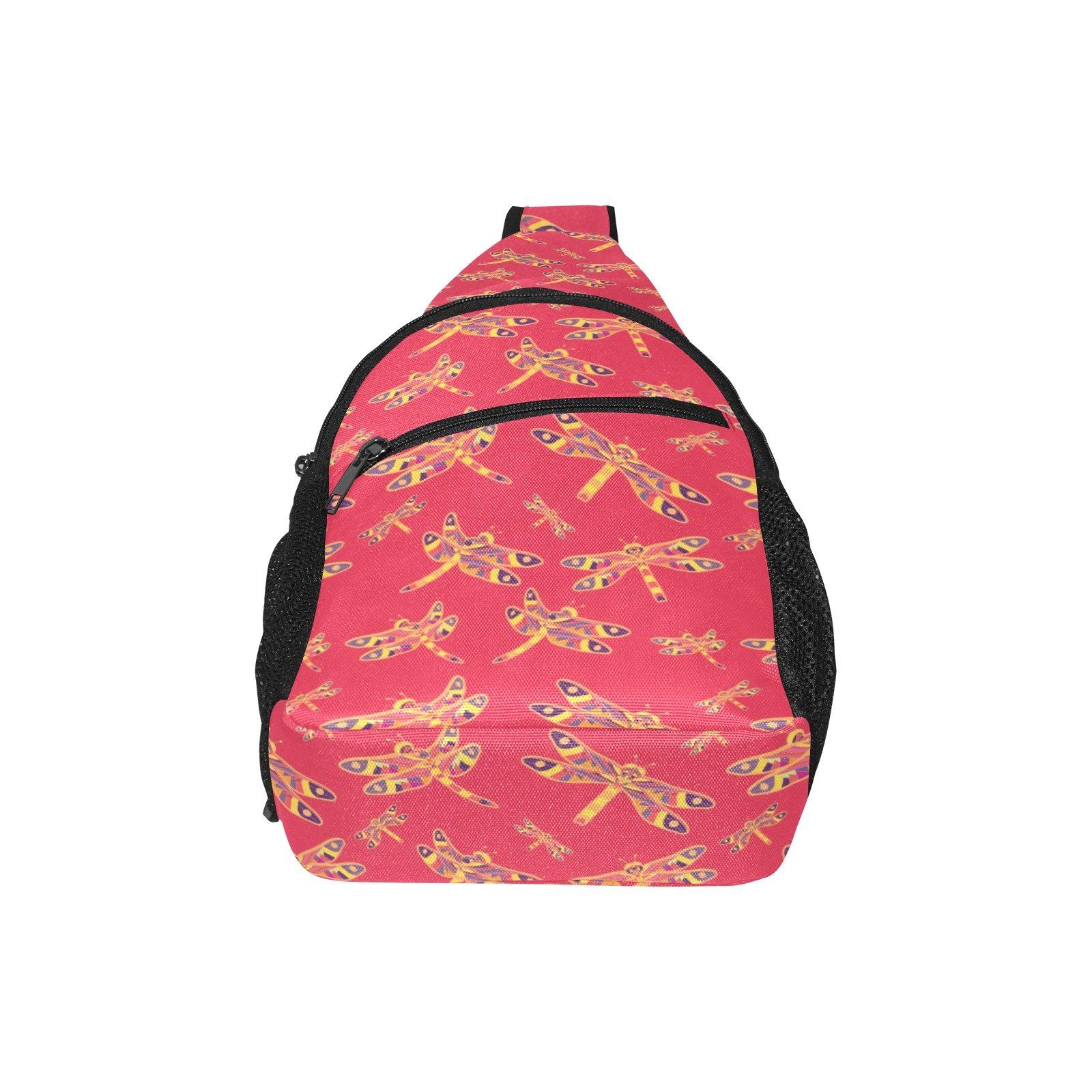 Gathering Rouge All Over Print Chest Bag (Model 1719) All Over Print Chest Bag (1719) e-joyer 