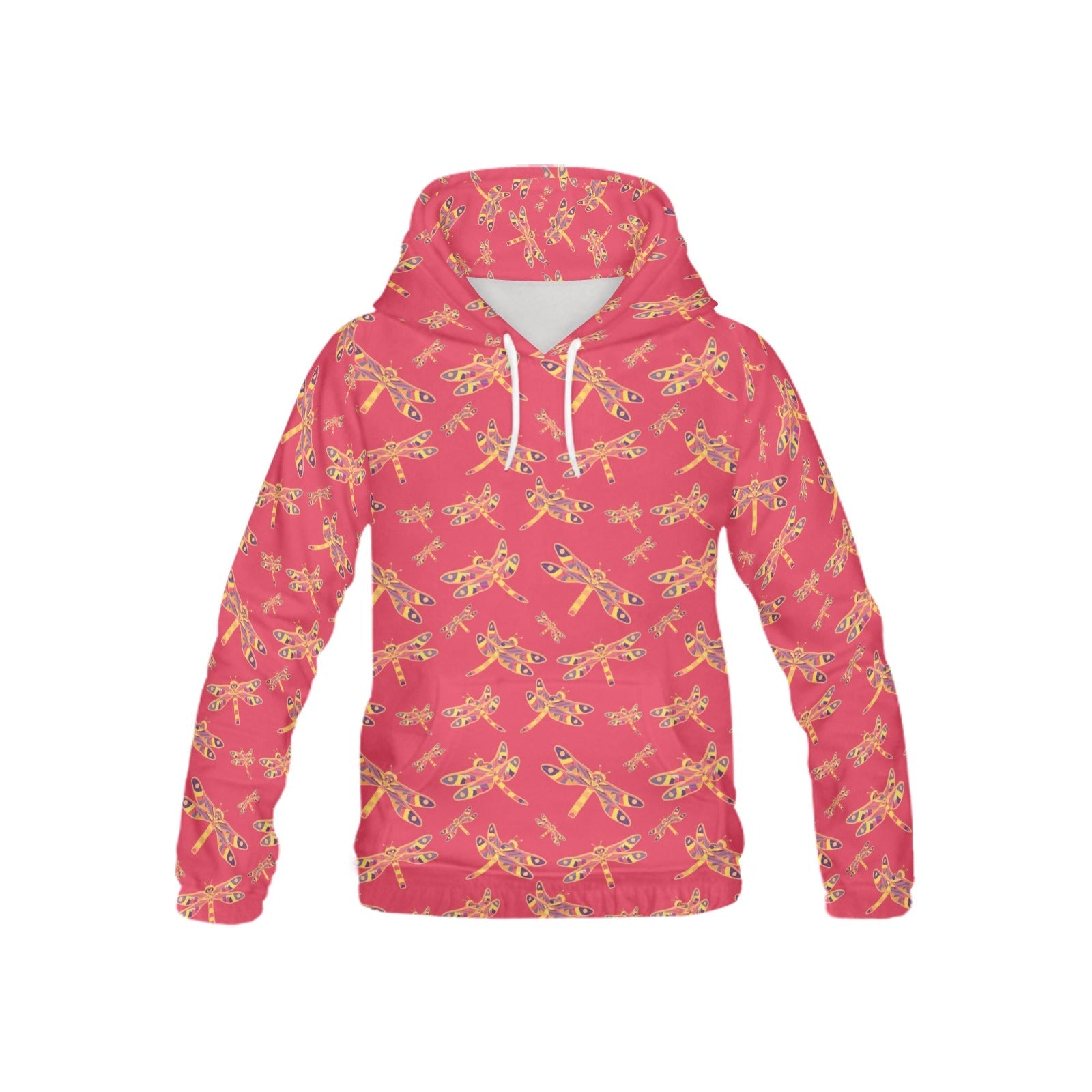 Gathering Rouge All Over Print Hoodie for Kid (USA Size) (Model H13) All Over Print Hoodie for Kid (H13) e-joyer 
