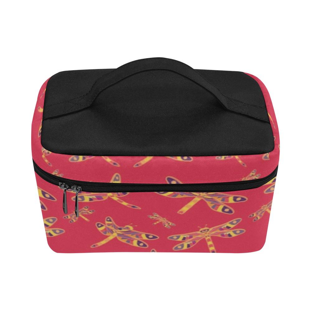 Gathering Rouge Cosmetic Bag/Large (Model 1658) bag e-joyer 