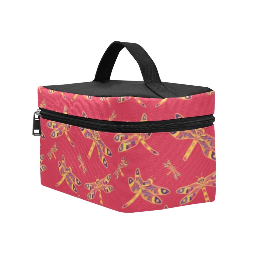 Gathering Rouge Cosmetic Bag/Large (Model 1658) bag e-joyer 