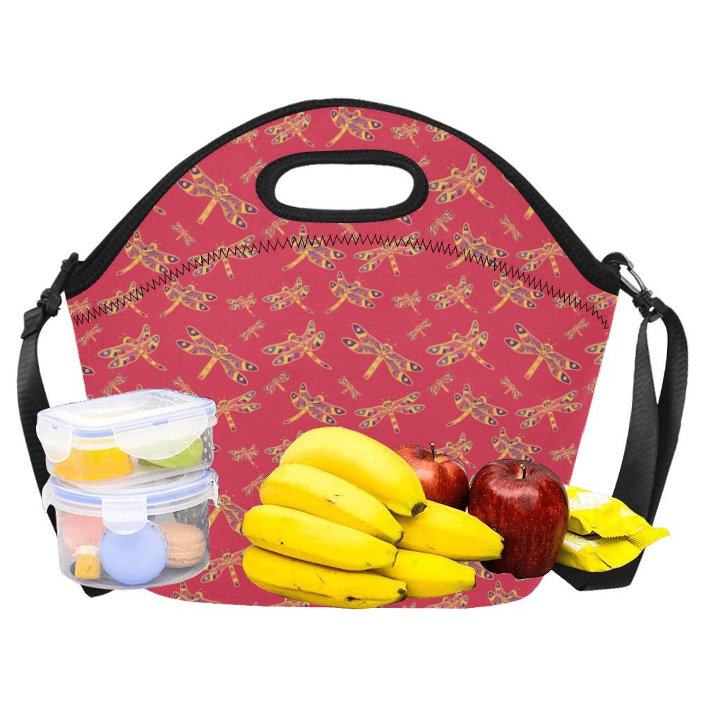 Gathering Rouge Neoprene Lunch Bag/Large (Model 1669) bag e-joyer 