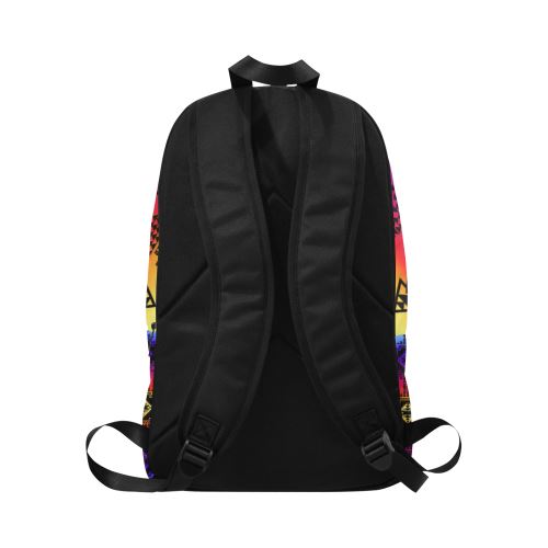 Gathering Sunset Fabric Backpack for Adult (Model 1659) Casual Backpack for Adult (1659) e-joyer 