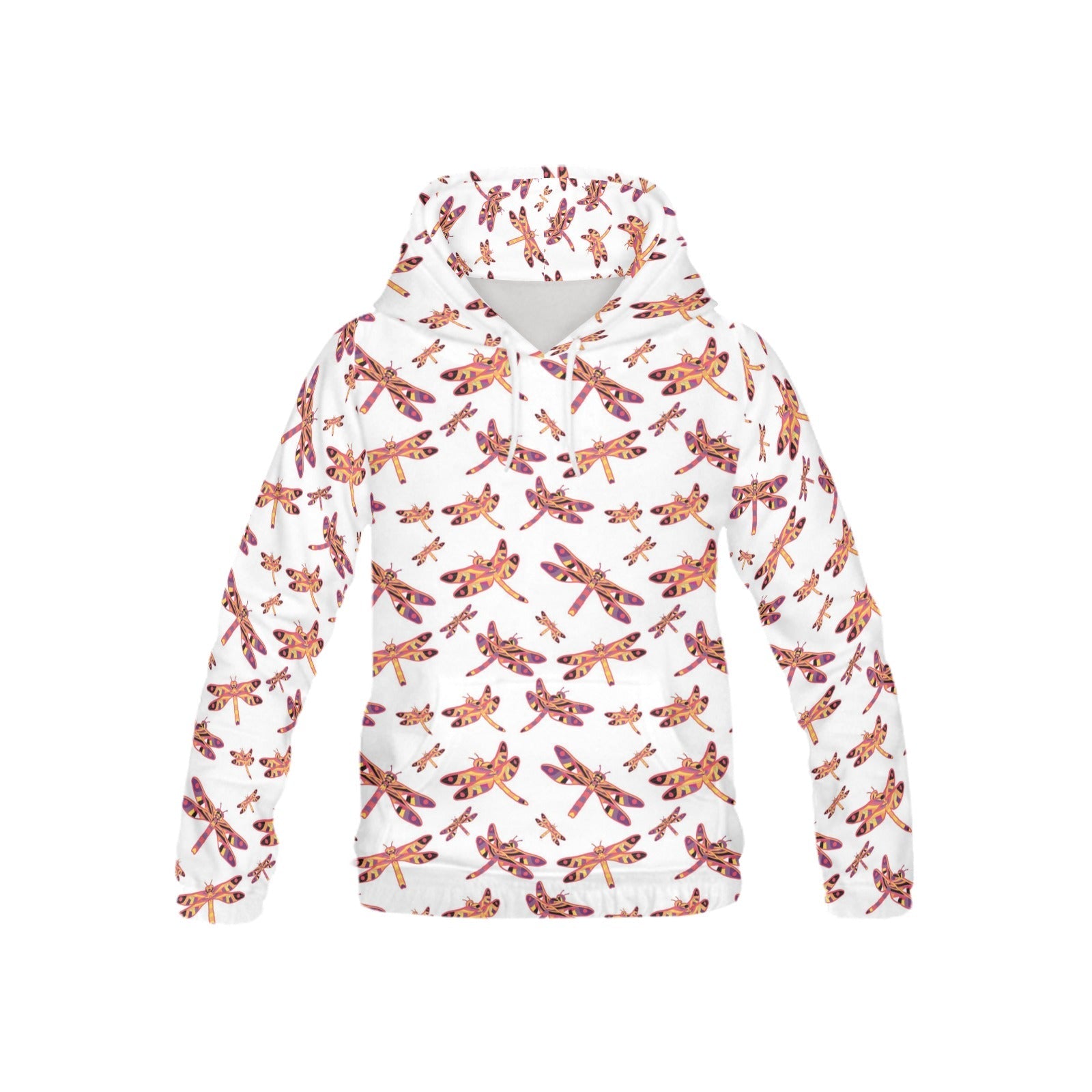 Gathering White All Over Print Hoodie for Kid (USA Size) (Model H13) All Over Print Hoodie for Kid (H13) e-joyer 