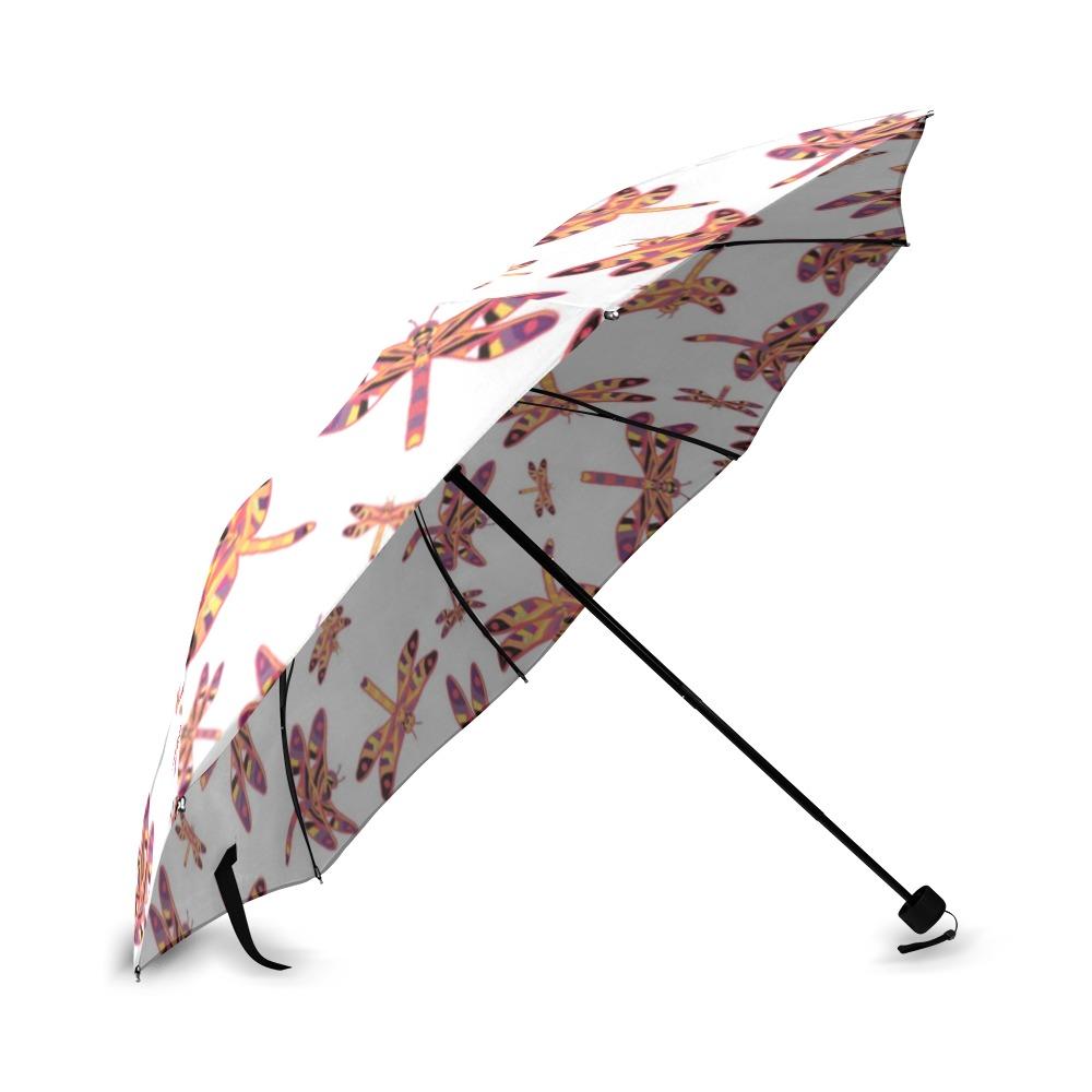 Gathering White Foldable Umbrella (Model U01) Foldable Umbrella e-joyer 
