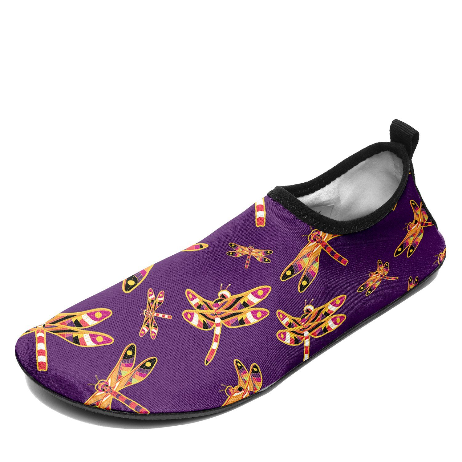 Gathering Yellow Purple Kid's Slip On Shoes Herman 