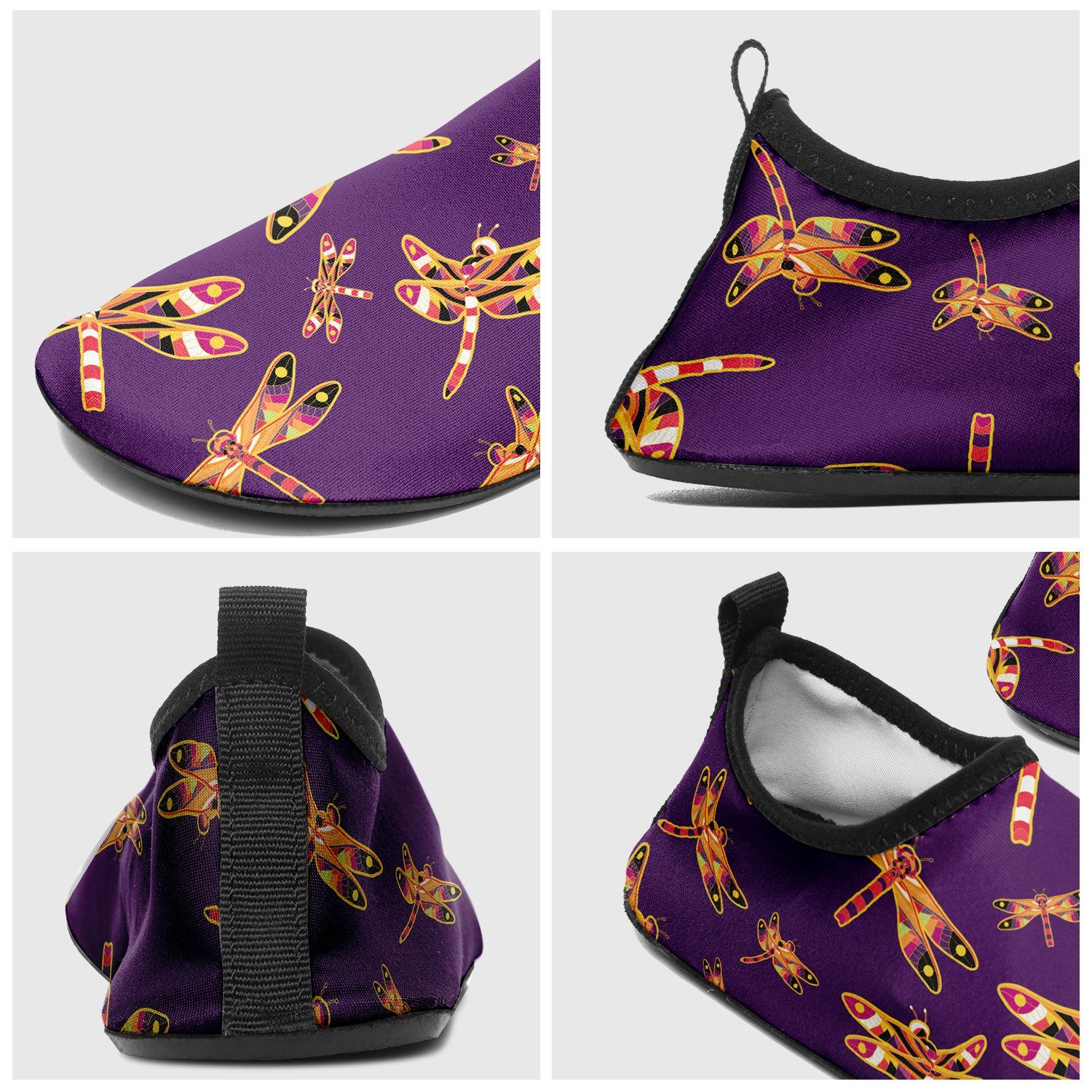 Gathering Yellow Purple Kid's Slip On Shoes Herman 