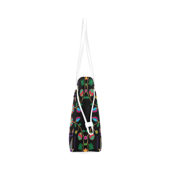 Hawk Feathers Heat Map Clover Canvas Tote Bag main image 0