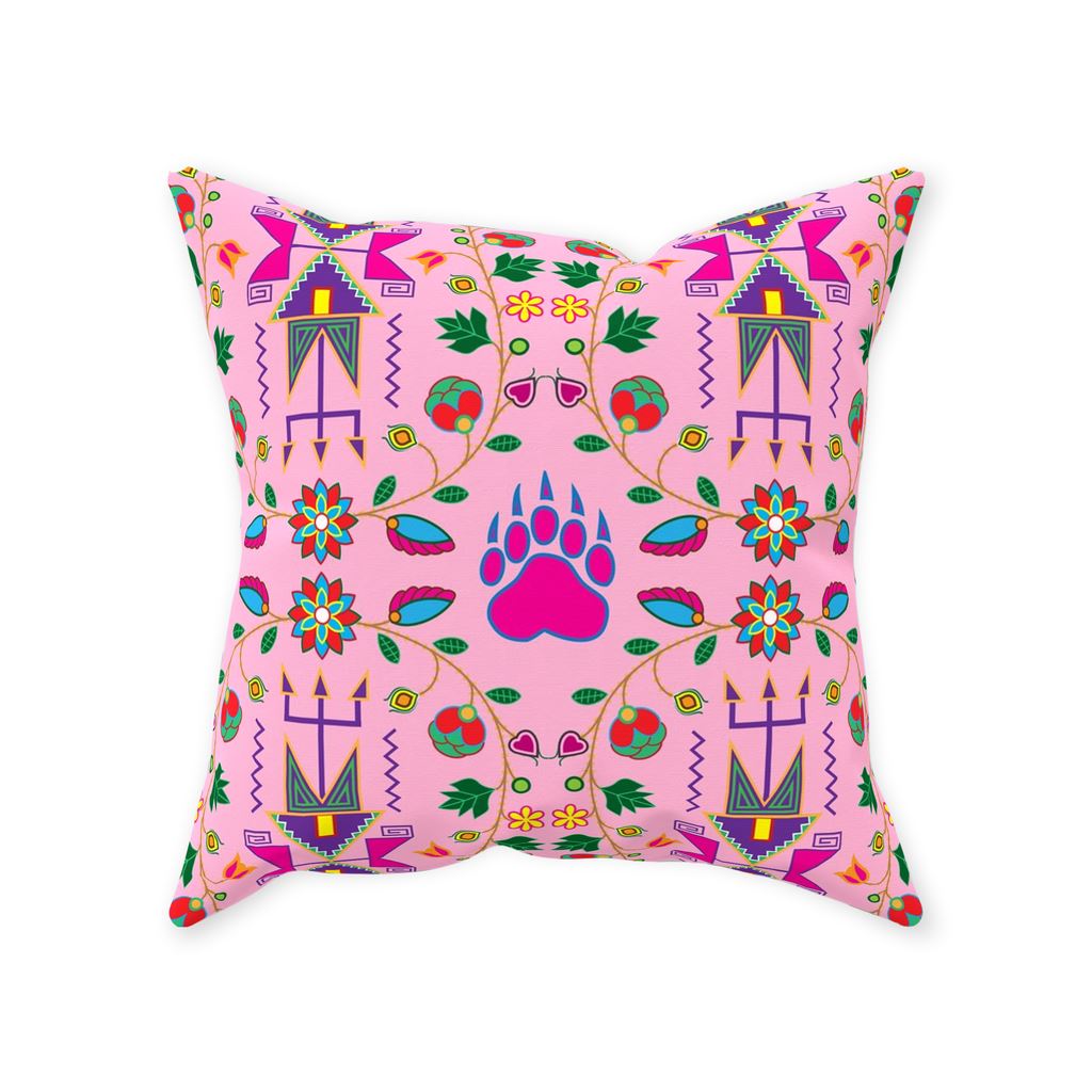 Geometric Floral Fall Sunset Throw Pillows 49 Dzine Without Zipper Spun Polyester 16x16 inch