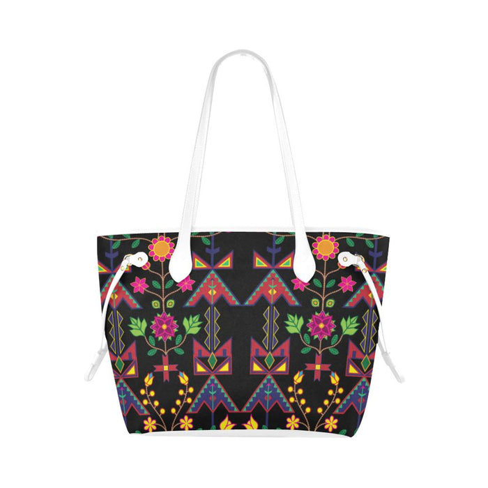 Women's Fancy Dancers Pink Clover Canvas Tote main image 1
