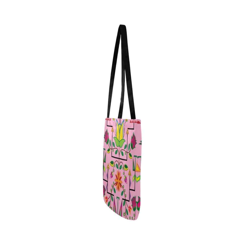 Geometric Floral Summer-Sunset Reusable Shopping Bag Model 1660 (Two sides) Shopping Tote Bag (1660) e-joyer 