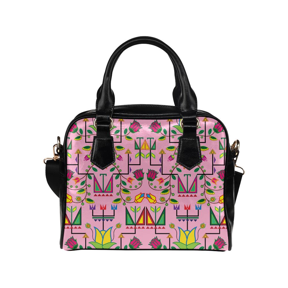 Geometric Floral Summer-Sunset Shoulder Handbag (Model 1634) Shoulder Handbags (1634) e-joyer 